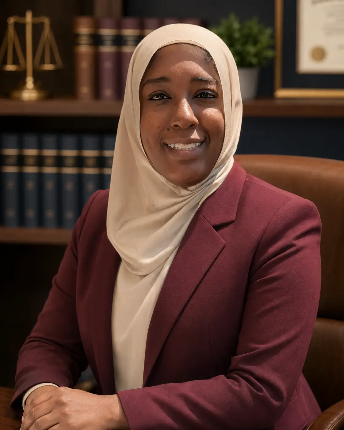 Portrait of attorney Lubabah Abdullah, Esq.